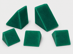 Triangle plastic finishing media — enhanced supplier photograph