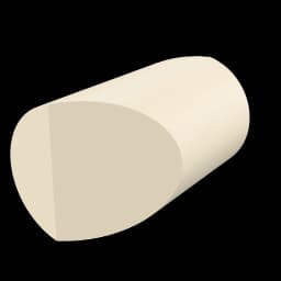 3D model of Angle Cut Cylinders AC 45