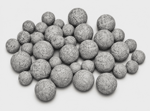 Ceramic Fast Cut Spheres or Balls precision finishing media — enhanced supplier photograph
