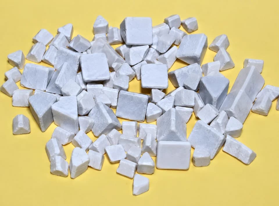 Polishing Triangle precision finishing media — enhanced supplier photograph