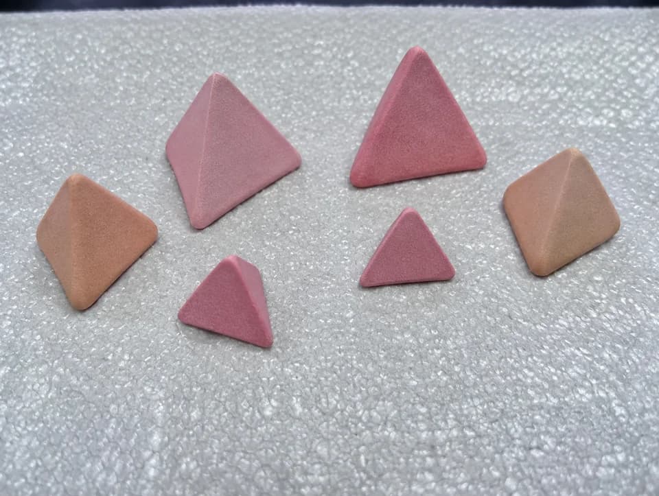 Tetrahedron synthetic finishing media — enhanced supplier photograph